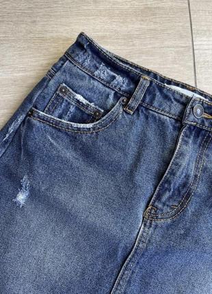 Юбка , короткая юбка , джинсовая юбка1 фото