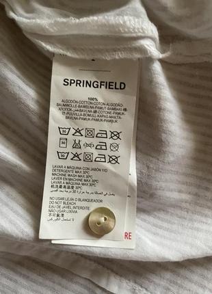 Стильная блуза-рубашка springfield españa4 фото