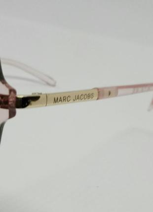 Marc jacobs модные женские солнцезащитные очки розовые зеркальные9 фото