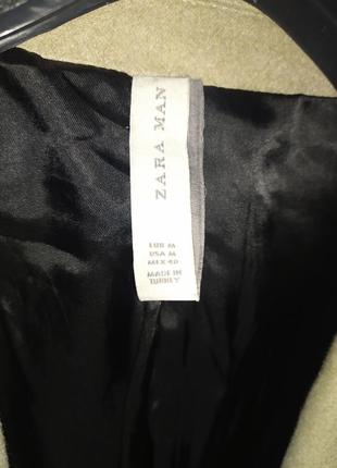 Шикарное пальто от zara man6 фото