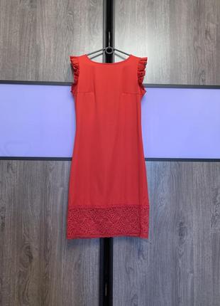 Платье красное очень красивое2 фото