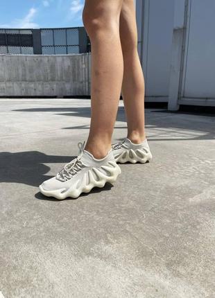 Літні текстильні кросівки adidas yeezy boost 450 cloud white5 фото