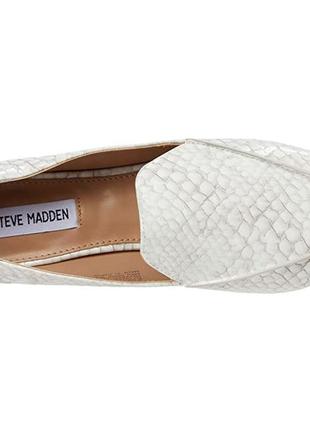 Нові шкіряні жіночі туфлі steve madden zelma loafer. розмір 382 фото