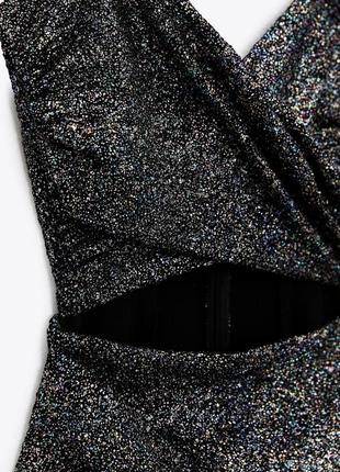 Сукня, сарафан з блискітками zara, розмір s