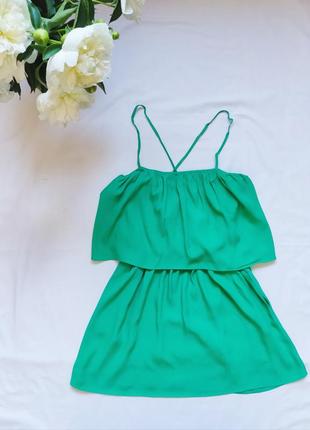 Нова жіноча сукня зелена женское платье сарафан ivyrevel asos1 фото