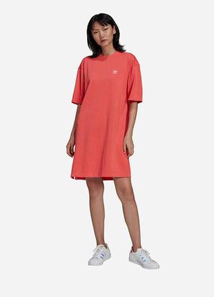 Платье женское adidas originals adicolor classics big trefoil tee dress1 фото