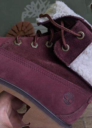 Срочно черевики timberland jayne fleece burgundy 65 фото