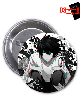 Значок anime death note тетрадь смерти