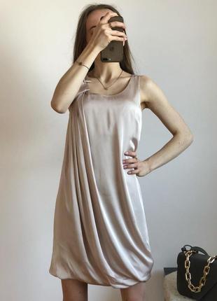 Атласна сукня1 фото