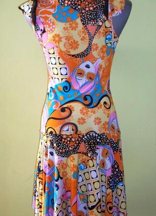Яскраве літнє плаття сарафан2 фото