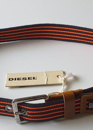 Ремень , diesel, 85 см,  кожа, италия