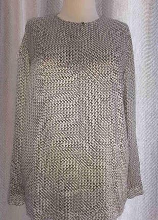Натуральная женская летняя легкая вискозная блуза, блузка, штапель, вискоза, модал4 фото