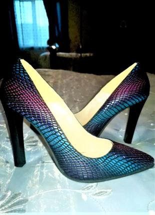 Оригинальные цветные лодочки, р38