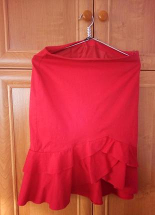 Красная юбка2 фото