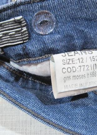Высококачественные модные и стильные джинсовые шорты момы для девочки, стрейчевые (турция).6 фото