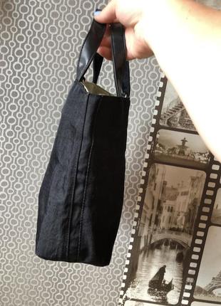 Классная крошечная модная сумочка из нейлона маленький шопер5 фото