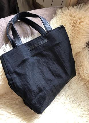 Классная крошечная модная сумочка из нейлона маленький шопер4 фото