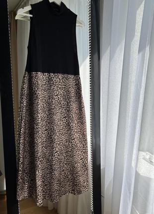 Платье миди ZARA