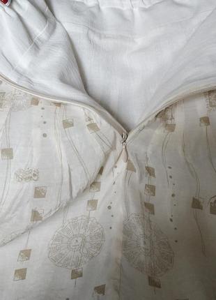 Воздушная юбка шелк, вискоза на хлопковой подкладке7 фото