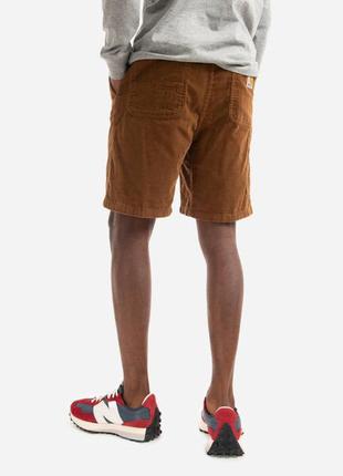 Шорты мужские carhartt wip flint short hamilton brown3 фото