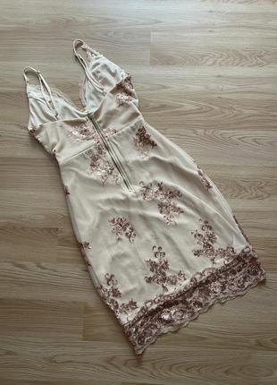 Шикарна дизайнерська сукня вечірне нарядне плаття5 фото