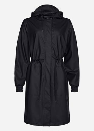 Парка весенняя женская rains string parka black3 фото