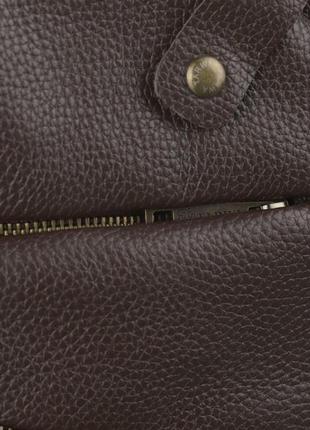 Мужская сумка-слинг через плечо fc-6402-3md коричневый флотар, бренд tarwa5 фото