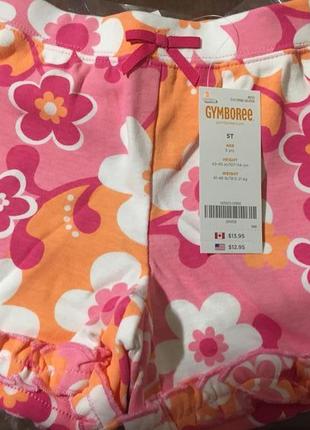 Шорты,шортики на 5 лет от gymboree из америки3 фото