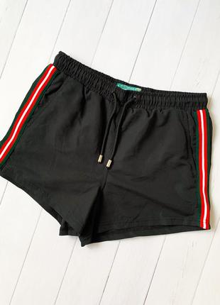 Мужские черные пляжные шорты плавки primark праймарк. размер s xs3 фото