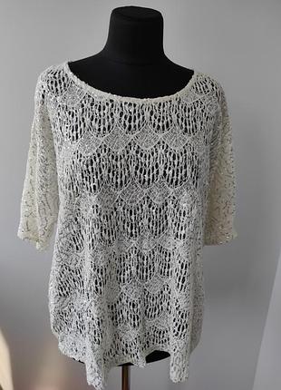 Блузка в паєтки 18 р від george