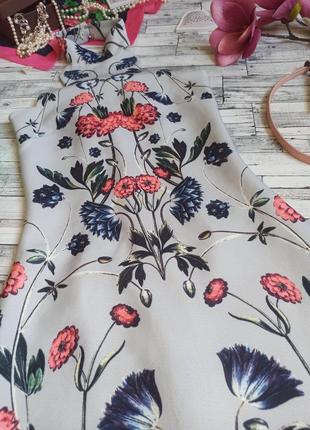 Вечернее платье футляр с открытой спиной в цветочек hope & ivy3 фото