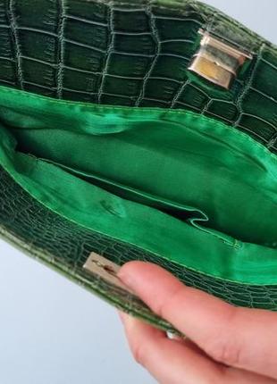 Клатч сумка зеленый змея4 фото