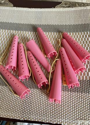 Бігуді пластикові конус конусні діаметр 2,7 див.