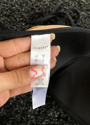 Женский купальник бежевый лиф с неопрена primark3 фото