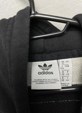 Худі кроп топ адідас adidas спортивна кофта з капюшоном5 фото