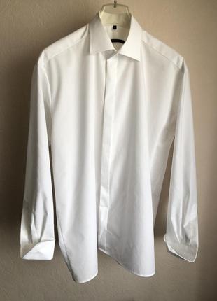 Сорочка чоловіча біла ,під запанку eterna