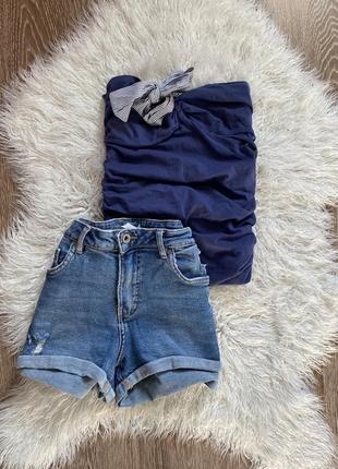 Майка топ бант