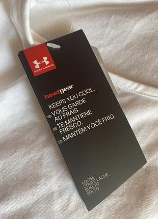 Класна м’яка маєчка спортивна для бігу under armour l6 фото