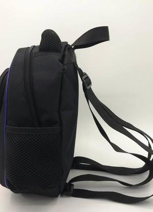 Дитячий рюкзак амонг ас на 2 відділення до садочку для дівчини3 фото