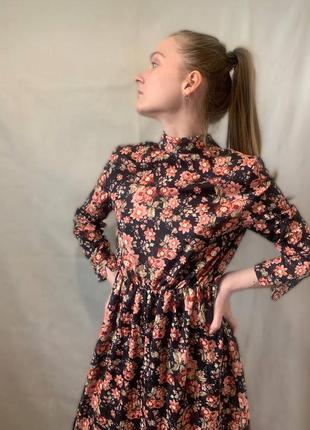 Платье с цветочным принтом🌸 2