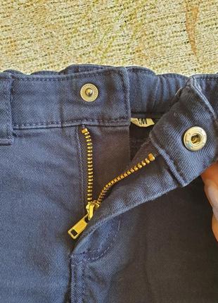Брендові, джинсові шорти для дівчинки з мереживом5 фото