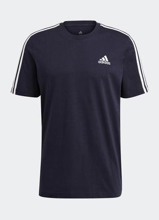 Футболка мужская adidas essentials 3-stripes sportswear gl37344 фото