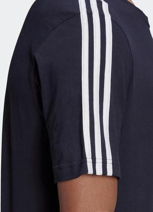 Футболка мужская adidas essentials 3-stripes sportswear gl37346 фото