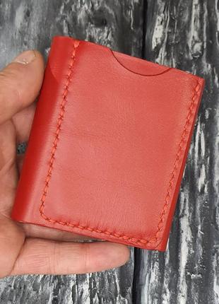 Гаманець шкіряний повністю ручна робота5 фото