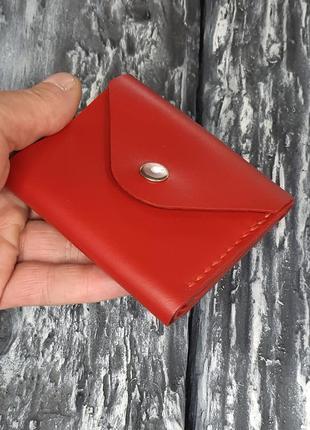 Гаманець шкіряний повністю ручна робота7 фото