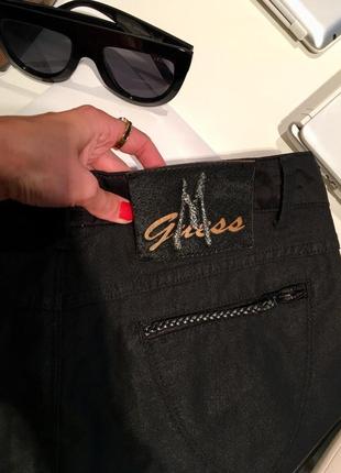 Оригинальная деним джинсовая юбка guess1 фото