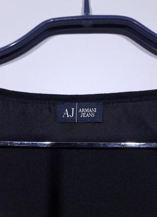 Майка шёлковая armani jeans размер s6 фото