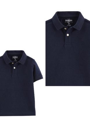 Футболка дитяча osh kosh, колір білий😍 поло