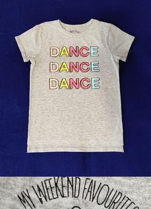 Футболка matalan dance на 7-8лет
