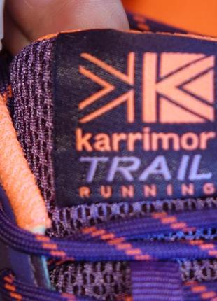 Легкие яркие фирменные кроссовки karrimor trail run 39 р. ( 25,5 см.)4 фото